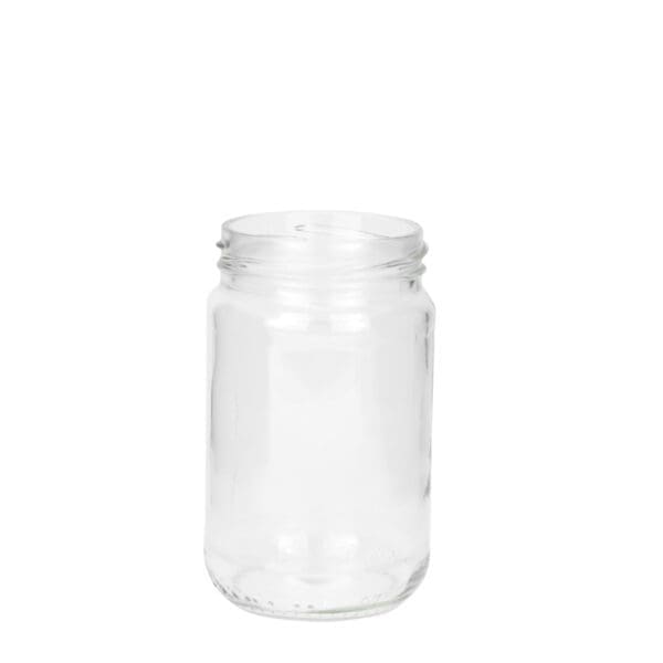 Gjr300 Glass Jar Round Twist 300Ml Clear