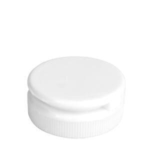 Pcf38400W Flip Top Press Seal Cap White 38400