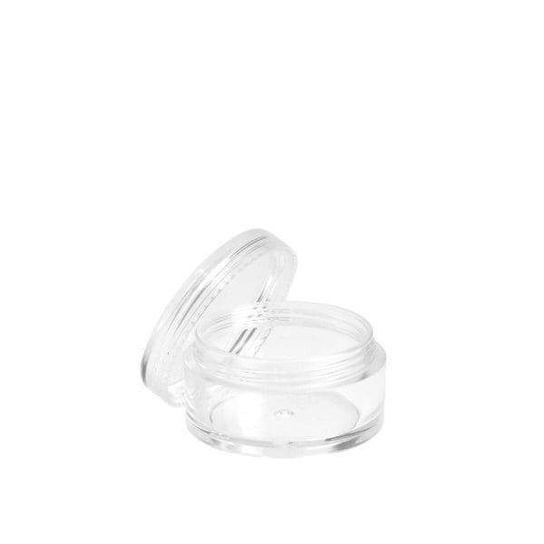 18236770100 Cosmetic Pot Clear 10Gm Tilt Lid