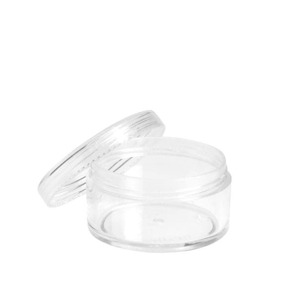 18237070100 Cosmetic Pot Clear 30Gm Tilt Lid