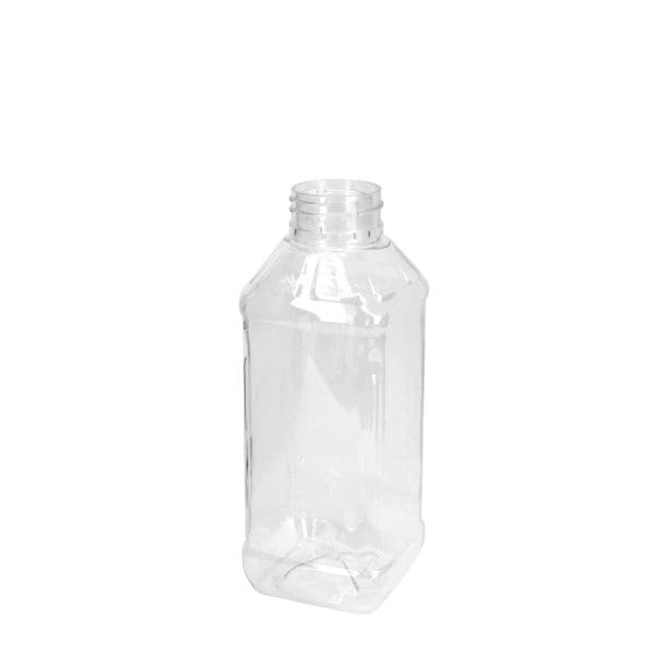 Vzs0500 017 Pet Bottle Square Clear 500Ml 38Te 2