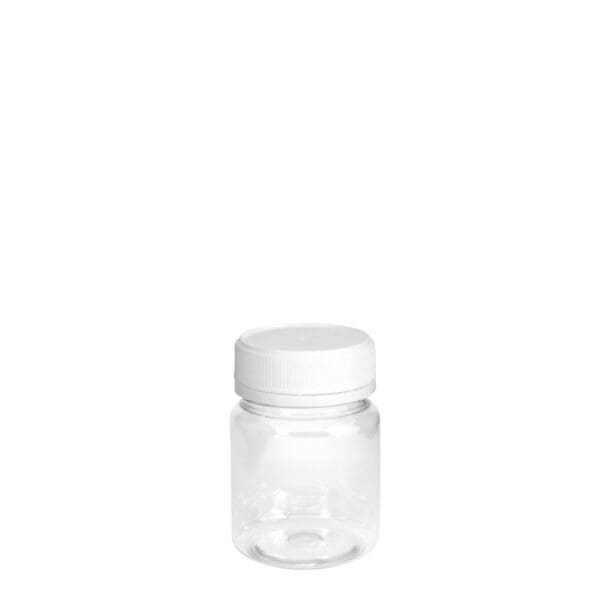 Round Pet Jar 100ml/125g - Image 2