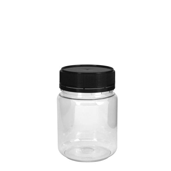 A060200300 Round Pet Jar Clear 270Ml 2