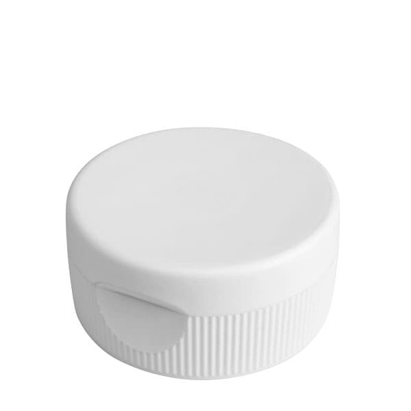 A010301101 Flip Top Cap 53Mm With Valve White