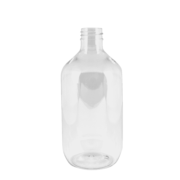 A050900200 Boston Fluted Pet 500Ml 28410 Clear
