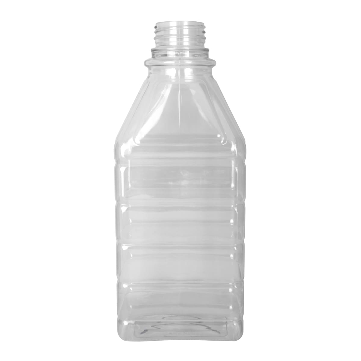 Rectangular PET Bottle 1L 38/410 * 2 Rectangular PET Bottle 1L 38/410 *
